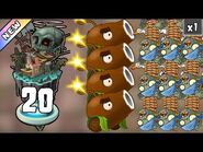 Plants vs Zombies 2 - Pirate Seas Day 20 -Plants Lvl 1 & No Premium-