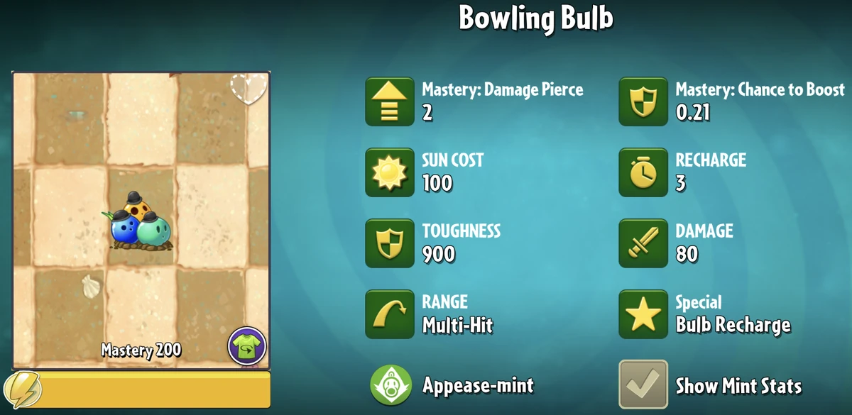 Bowling Bulb/Gallery Plants vs. Zombies Wiki Fandom