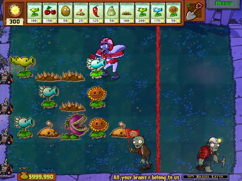 Plants vs Zombies Walkthrough Cheat Engine with In-Game Cheats