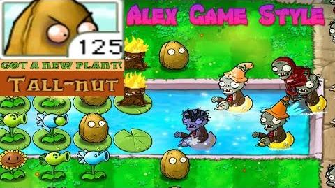 Plants vs. Zombies Adventure Got a Tall-nut level 3-8 Pool (Android Gameplay HD) Ep
