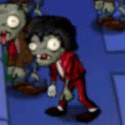 Dancing Zombie's Idle animation in the old IOS version