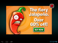 Jalapeno is another advertisement