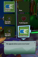 Speed Upgrade Description