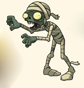 Concept art of Mummy Zombie.