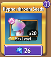 Hypno-shroom's seeds in the store (10.2.1, Gold)