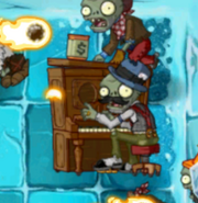 Pianist Zombie in Frostbite Caves