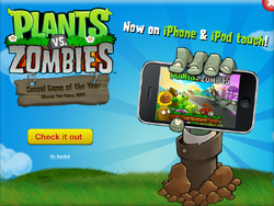 ↪ Jogo Plants vs. Zombies 2 será lançado exclusivamente para iPads e  iPhones/iPods touch em 18 de julho - MacMagazine