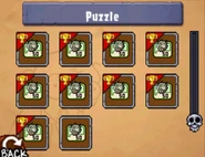 Puzzle Mode page two in the Nintendo DS version