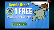 Ad for a free Power Snow