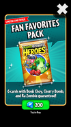 Cherry Bomb on the advertisement for the Fan Favorites Pack