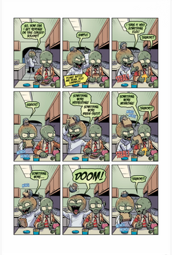 JUN170096 - PLANTS VS ZOMBIES LAWN OF DOOM HC - Free Comic Book Day