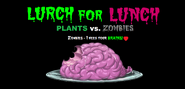 Lurch for Lunch Art, The Zombie wants to Eat Brains