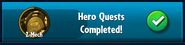 Z-Mech's Hero Quests completed