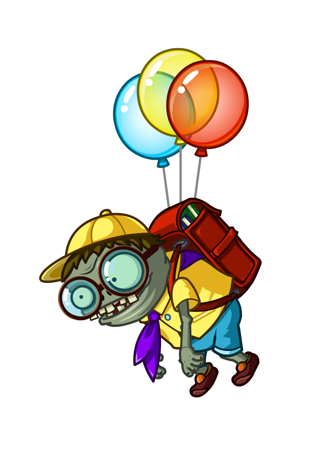 Balloon Zombie (Plants vs. Zombies 2), Plants vs. Zombies Wiki