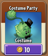 Cabbage-pult's Top Hat & Monocle costume in the store (10.0.1)
