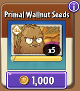 Primal Wall-nut's seeds in the store (9.7.1)