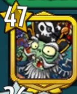 Captain Deadbeard as the profile picture for a Rank 47 player