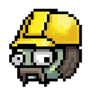 Pixelated Engineer's head