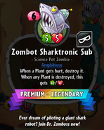 Zombot Sharktronic Sub's statistics before update 1.2.11