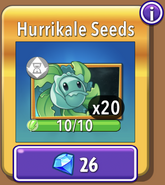 Hurrikale's seeds in the store (10.6.2, Gold)