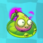 Imp Pear on a Lily Pad