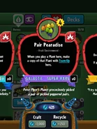 Pair Pearadise's statistics