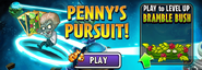 Bramble Bush in an advertisement for Penny's Pursuit