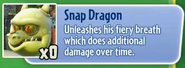 Snap Dragon's stickerbook description