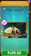 Levitater's seeds in the store (12.0.1, Promoted, After)