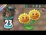 Plants vs Zombies 2 - Pirate Seas Day 23 -Plants Lvl 1 & No Premium-