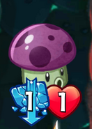 Shroom for Two with the Strikethrough trait