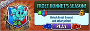 Frost Bonnet in an advertisement for Frost Bonnet's Season in Arena
