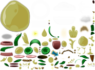 Olive Pit's sprites (with oil)