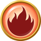 Power Flame button