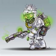 Concept art of Dr. Toxic