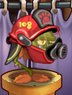 Snapdragon (firefighter helmet with gas mask)