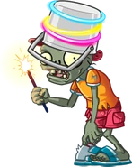 Summer Buckethead Zombie