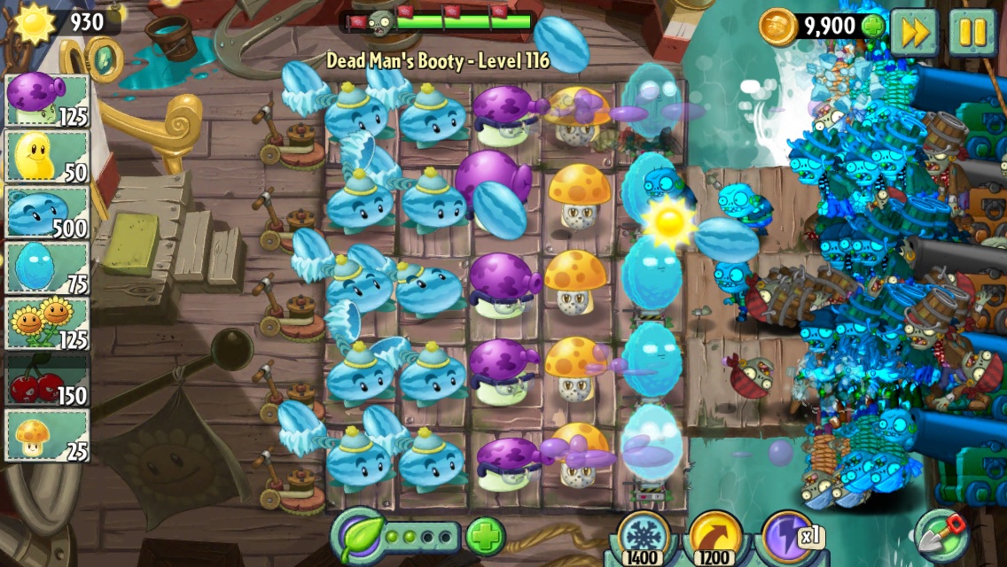 plants vs zombies spikerock