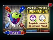 Goo Peashooter in an advertisement for Goo Peashooter's Tournament in Arena