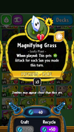 Magnifying Grass's statistics