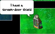 Screen Door Zombie in Zombies on Your Lawn