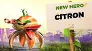 An advertisement featuring Citron