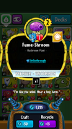 Fume-Shroom's statistics