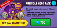 Buckethead on the advertisement for the Rustbolt Hero Pack