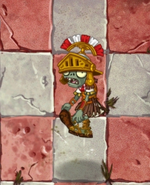 A Centurion Zombie being levitated in the air by Levitater