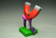 Costumed Magnet-shroom figure