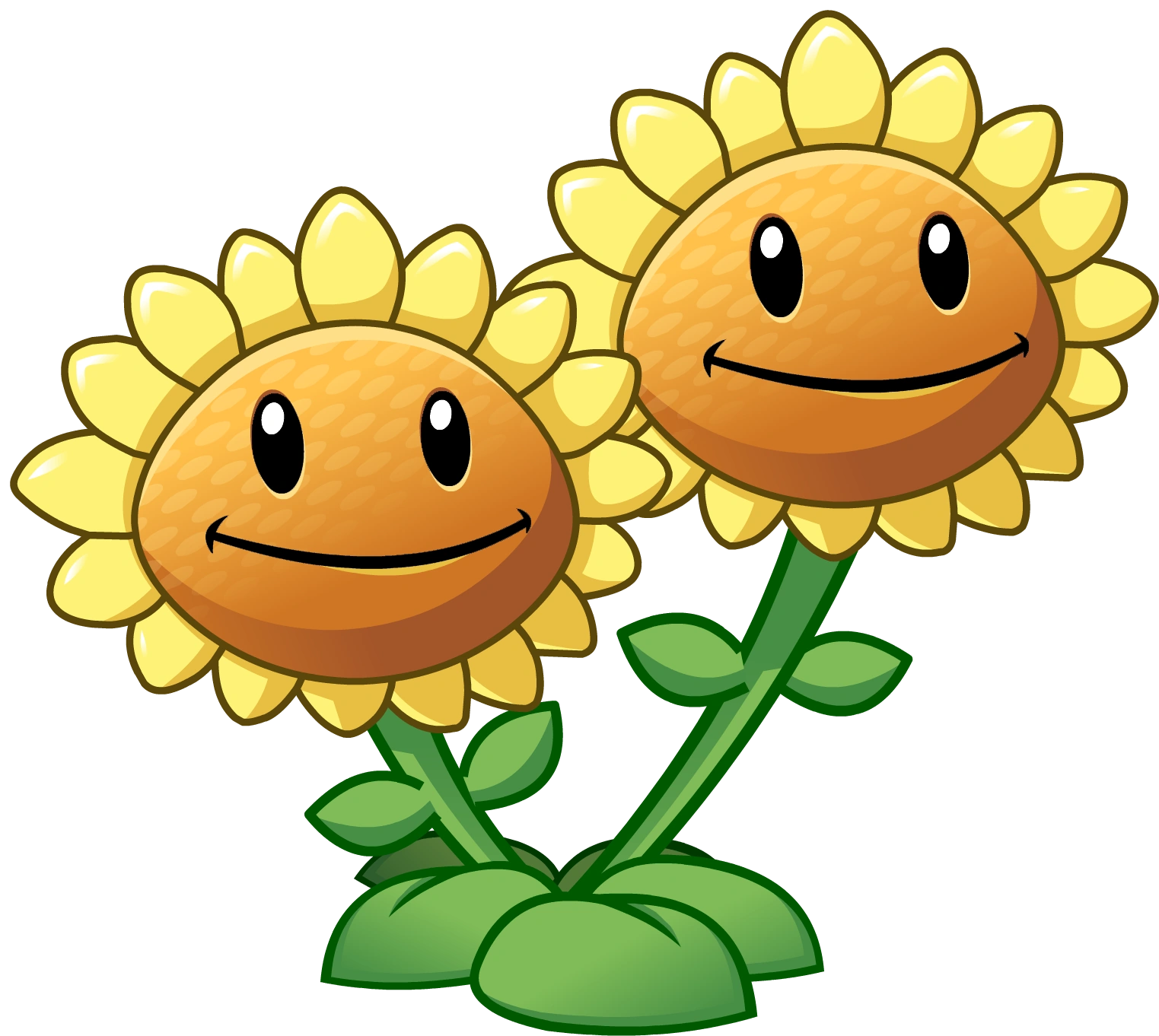 Twin Sunflower | Plants Vs. Zombies Wiki | Fandom