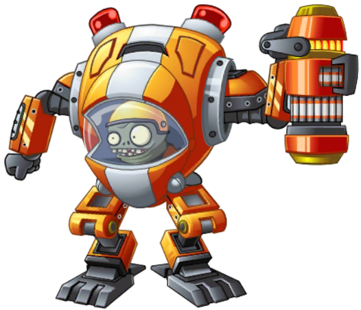 plants vs zombies heroes z mech