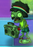 A fainted Boombox Zombie