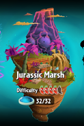 Jurassic Marsh world icon after unlocking (Part 2)